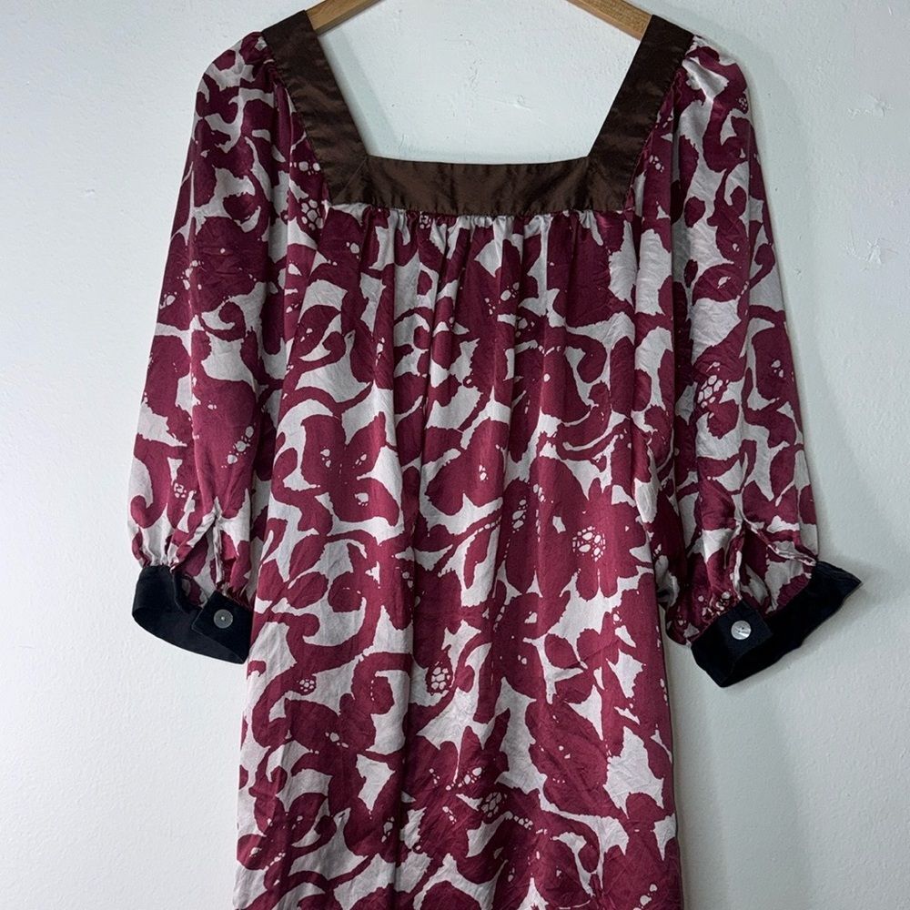 Hanna G. Silk Blouse Womens Size Medium - Picture 5 of 6